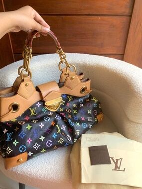 Louis Vuitton x Takashi Murakami Ursula Black multicolor